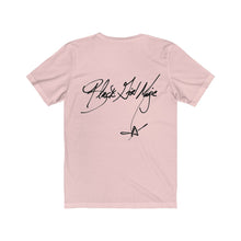 Load image into Gallery viewer, Black Girl Magic (big block front x signature series back) Bella Canvas™ Unisex Jersey Short Sleeve Tee