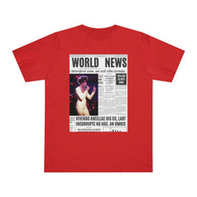 Load image into Gallery viewer, World News WHITNEY HOUSTON Unisex Deluxe T-shirt