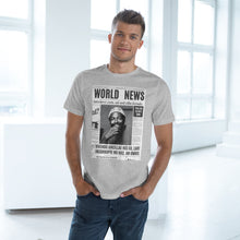 Load image into Gallery viewer, World News MARVIN GAYE (white beanie) Unisex Deluxe T-shirt