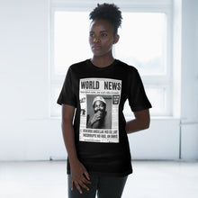 Load image into Gallery viewer, World News MARVIN GAYE (white beanie) Unisex Deluxe T-shirt