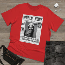Load image into Gallery viewer, World News MARVIN GAYE (white beanie) Unisex Deluxe T-shirt
