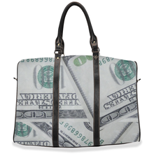 Load image into Gallery viewer, " Money bag" travel / hand/ carry on bag (w/removable shoulder strap)