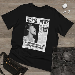 World News BILLIE HOLIDAY Unisex Deluxe T-shirt