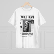 Load image into Gallery viewer, World News MARVIN GAYE (white beanie) Unisex Deluxe T-shirt