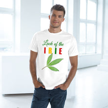 Load image into Gallery viewer, Luck of the Irie Deluxe T-shirt (white)
