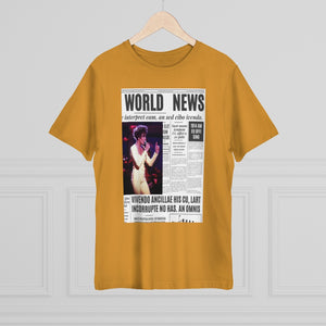 World News WHITNEY HOUSTON Unisex Deluxe T-shirt