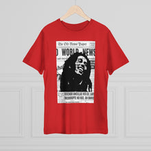 Load image into Gallery viewer, World News BOB MARLEY Unisex Deluxe T-shirt (full face/middle)
