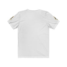 Load image into Gallery viewer, Rockstar " Jazz Personality G Mentality Peace to Soul Train " Unisex Jersey Short Sleeve White Tee