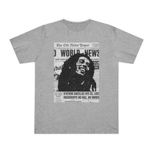 Load image into Gallery viewer, World News BOB MARLEY Unisex Deluxe T-shirt (full face/middle)