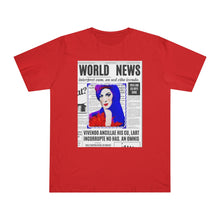 Load image into Gallery viewer, World News AMY WHINEHOUSE Unisex Deluxe T-shirt