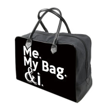 Load image into Gallery viewer, Me. My Bag. & i CANVAS Carry on Travel / Gym / Handbag