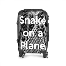 Load image into Gallery viewer, " Snake on a Plane " snakes skin Durable suitcase