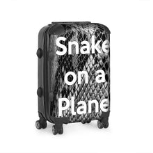 Load image into Gallery viewer, " Snake on a Plane " snakes skin Durable suitcase