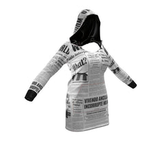 Load image into Gallery viewer, News & Media Hoodie Dress