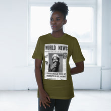 Load image into Gallery viewer, World News MARVIN GAYE (white beanie) Unisex Deluxe T-shirt