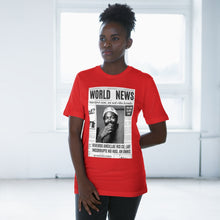 Load image into Gallery viewer, World News MARVIN GAYE (white beanie) Unisex Deluxe T-shirt
