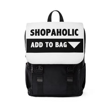 Load image into Gallery viewer, &quot; Shopaholic &quot; (full frontal) UNISEX Casual Shoulder Backpack