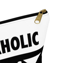 Load image into Gallery viewer, " Shopaholic " Accessory Pouch w T-bottom