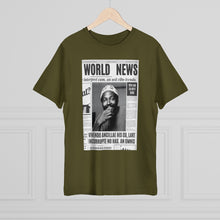Load image into Gallery viewer, World News MARVIN GAYE (white beanie) Unisex Deluxe T-shirt