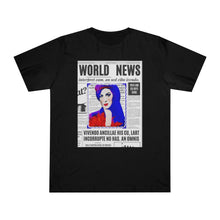 Load image into Gallery viewer, World News AMY WHINEHOUSE Unisex Deluxe T-shirt