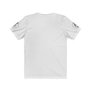 Rockstar " Bars " Unisex Jersey Short Sleeve Tee (white/circle)