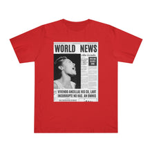 Load image into Gallery viewer, World News BILLIE HOLIDAY Unisex Deluxe T-shirt