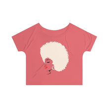 Load image into Gallery viewer, " Melanin Melanie " (blonde from / red lippie )  Women's Slouchy top