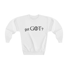 Load image into Gallery viewer, " GoT " (Game of Thrones) Youth Crewneck Sweatshirt