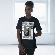 Load image into Gallery viewer, World News MARVIN GAYE (white beanie) Unisex Deluxe T-shirt
