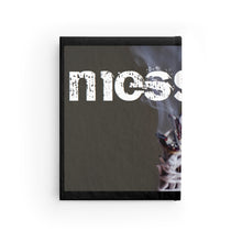 Load image into Gallery viewer, mesSAGE (black) Journal - Ruled Line