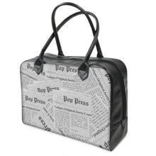 Load image into Gallery viewer, Pop Culture Press News & Media Leather Bag (Large)