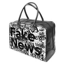 Load image into Gallery viewer, Multi-Stamped "Fake News" Bag Inspired by Saweetie