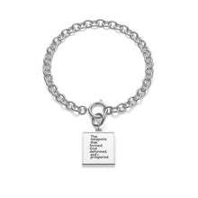 Load image into Gallery viewer, The Weapons That Formed ...sacred reminder Chunky Chain Bracelet