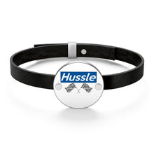 Load image into Gallery viewer, Hussle (To Be Continued) ๐  Leather/silver Bracelet