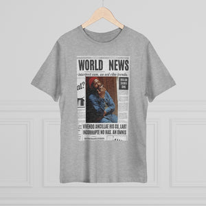 World News MARVIN GAYE (red cap) Unisex Deluxe T-shirt