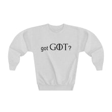 Load image into Gallery viewer, " GoT " (Game of Thrones) Youth Crewneck Sweatshirt