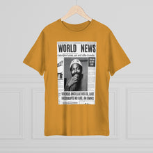 Load image into Gallery viewer, World News MARVIN GAYE (white beanie) Unisex Deluxe T-shirt