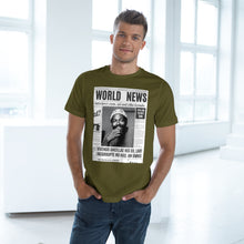 Load image into Gallery viewer, World News MARVIN GAYE (white beanie) Unisex Deluxe T-shirt