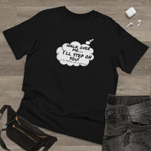 Load image into Gallery viewer, Thought Bubble Tee : Walk On Me I'll Step On You! (Acts, Hebrew, Psalm, Corinthians)