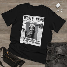 Load image into Gallery viewer, World News MARVIN GAYE (white beanie) Unisex Deluxe T-shirt