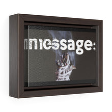 Load image into Gallery viewer, mesSAGE  Horizontal Framed Premium Gallery Wrap Canvas (wall decor)