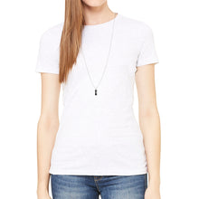 Load image into Gallery viewer, mesSAGE single loop laurel coined necklace
