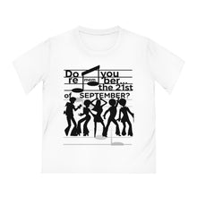 Load image into Gallery viewer, Earth Wind & Fire Inspired / 21st of September Unisex Organic Short Sleeve Tee (full cover)