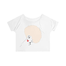 Load image into Gallery viewer, " Melanin Melanie " (blonde from / red lippie )  Women's Slouchy top