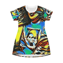 Load image into Gallery viewer, Bad Girl, Mean Grills Oversized T-Shirt/T- Dress