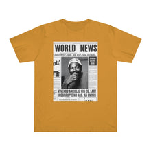Load image into Gallery viewer, World News MARVIN GAYE (white beanie) Unisex Deluxe T-shirt