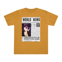 Load image into Gallery viewer, World News WHITNEY HOUSTON Unisex Deluxe T-shirt