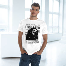 Load image into Gallery viewer, World News BOB MARLEY Unisex Deluxe T-shirt (full face/middle)