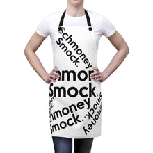 Load image into Gallery viewer, $chmoney Smock (Cooks / Stylists / Barbers) Black strap / embroidered smock