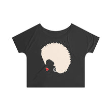 Load image into Gallery viewer, " Melanin Melanie " (blonde from / red lippie )  Women's Slouchy top